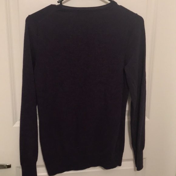 Banana Republic Purple Sweater Extra Fine Merino S - Picture 5 of 5